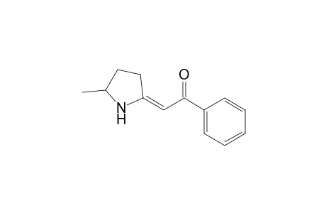 (2E)-2-(5-methyl-2-pyrrolidinylidene)-1-phenylethanone