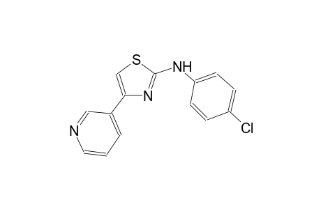 2-thiazolamine, N-(4-chlorophenyl)-4-(3-pyridinyl)-