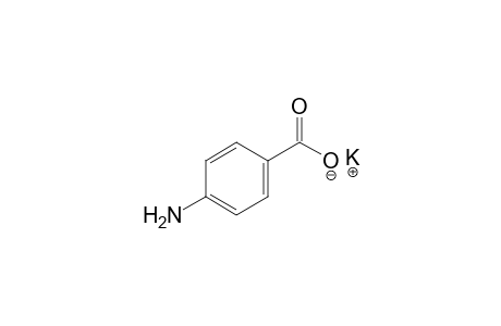 p-aminobenzoic acid, potassium salt
