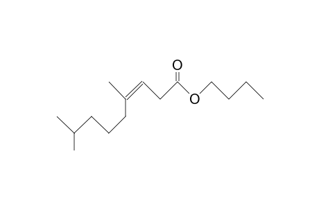 4,8-Dimethyl-cis-3-nonenoic acid, butyl ester