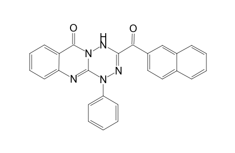 1-Phenyl-3-(2'-naphthylcarbonyl)-6H-[1,2,4,5]tetrazino[3,2-b]quinazolin-6-one