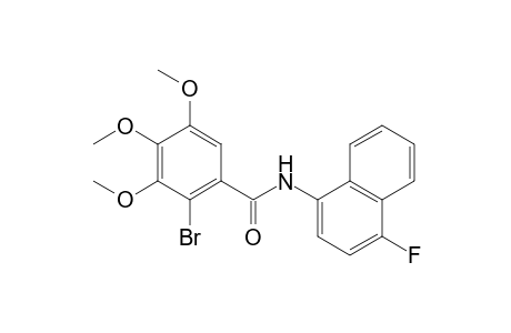 Benzamide, 2-bromo-N-(4-fluoro-1-naphthalenyl)-3,4,5-trimethoxy-