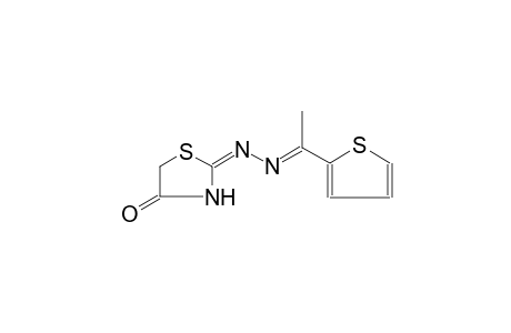 (2E)-1,3-thiazolidine-2,4-dione 2-{[(E)-1-(2-thienyl)ethylidene]hydrazone}