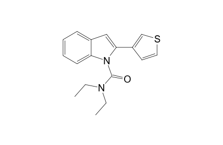 N,N-Diethyl-2-(thiophen-3-yl)-1H-indole-1-carboxamide