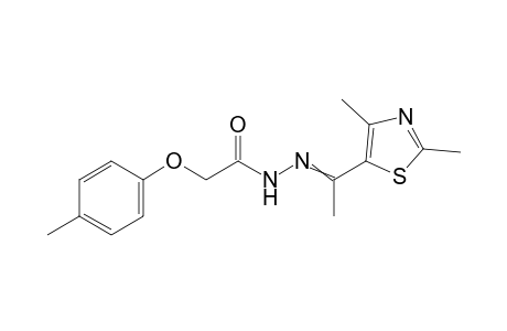 2,4-Dimethyl-5-thiazolone-N-(4-methylphenoxyacetyl) hydrazone