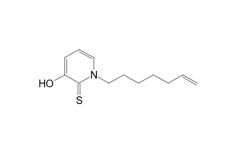 N-(6-Heptenyl-3-oxy)pyridine-2(1H)-thione
