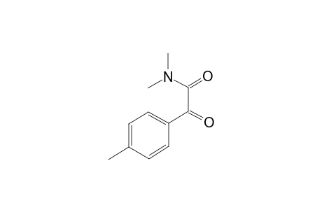 N,N-Dimethyl-2-oxo-2-p-tolylacetamide