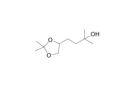 2,2-Dimethyl-4-(3-hydroxy-3-methylbutyl)-1,3-dioxolane
