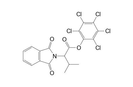 D,L-1,3-dioxo-a-isopropyl-2-isoindolineacetic acid, pentachlorophenyl ester