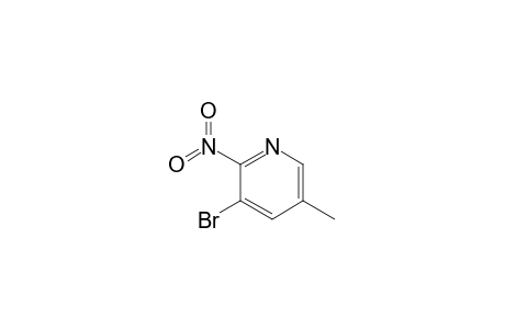 3-Bromo-5-methyl-2-nitropyridine