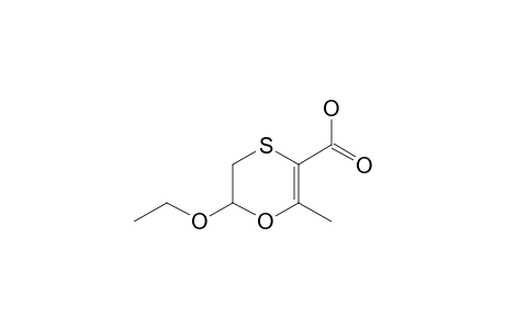 6-ethoxy-2-methyl-5,6-dihydro-1,4-oxathiine-3-carboxylic acid