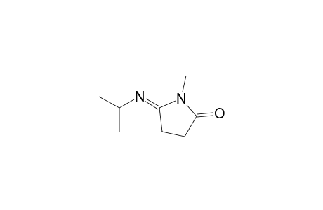 5-(Isopropylimino)-1-methyl-2-pyrrolidinone