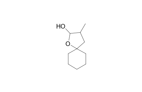 3-Methyl-1-oxaspiro[4.5]decan-2-ol