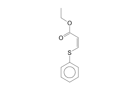 2-Propenoic acid, 3-(phenylthio)-, ethyl ester