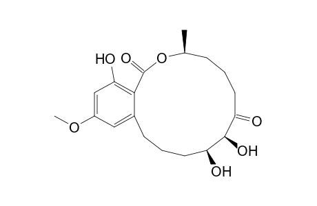 1H-2-Benzoxacyclotetradecin-1,7(8H)-dione, 3,4,5,6,9,10,11,12-octahydro-8,9,16-trihydroxy-14-methoxy-3-methyl-, [3S-(3R*,8R*,9R*)]-