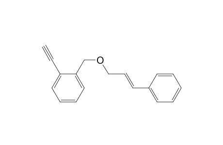 1-Ethynyl-2-({[(2E)-3-phenylprop-2-en-1-yl]oxy}methyl)benzene