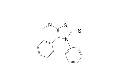5-(dimethylamino)-3,4-diphenyl-1,3-thiazole-2(3H)-thione