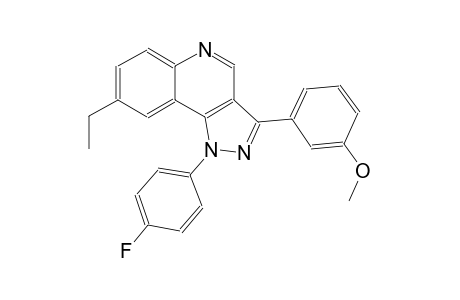 3-[8-ethyl-1-(4-fluorophenyl)-1H-pyrazolo[4,3-c]quinolin-3-yl]phenylmethyl ether
