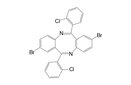2,8-Dibromo-6,12-bis-(2-chloro-phenyl)-dibenzo[b,f][1,5]diazocine