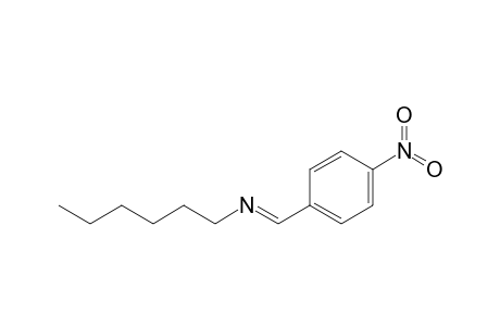 Hexyl(4-nitrobenzylidene)amine