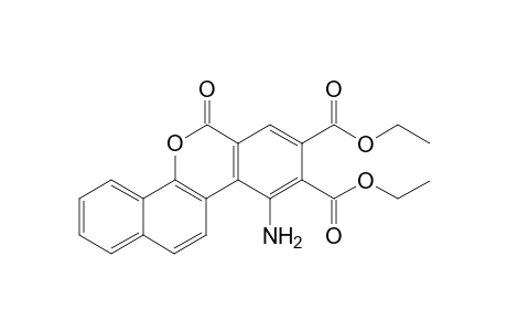 10-Amino-6-oxo-6H-dibenzo[c,h]chromene-8,9-dicarboxylic acid diethyl ester