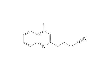4-(4-Methylquinolin-2-yl)butanenitrile