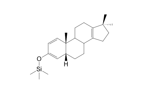 17,17-Dimethyl-18-nor-5.beta.-androsta-1,3,13-trien-3-ol, O-TMS