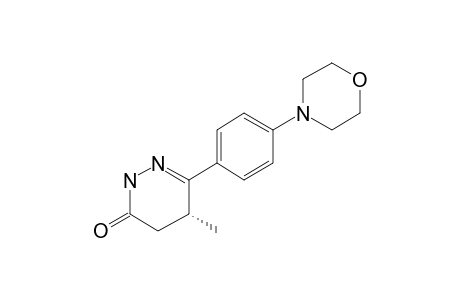 (R)-5-Methyl-6-(4-morpholinophenyl)-4,5-dihydropyridazin-3(2H)-one