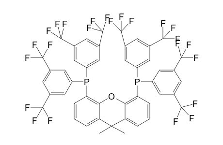 4,5-Bis-[bis-(3,5-bis-trifluoromethylphenyl) phosphanyl]-9,9-dimethyl-9H-xanthene