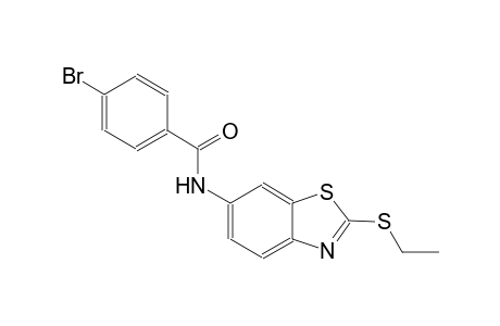 4-bromo-N-[2-(ethylsulfanyl)-1,3-benzothiazol-6-yl]benzamide