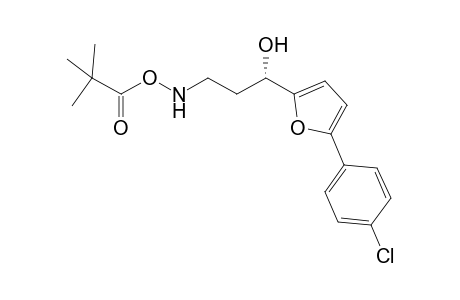 (S)-3-[5-(4-Chlorophenyl)furan-2-yl]-3-hydroxy-1-(N-tert-butylcarbonyloxy)aminopropane