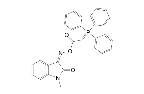 1-METHYL-1H-INDOLE-2,3-DIONE-3-[O-[2-(TRIPHENYLPHOSPHORANYLIDENE)-ACETYL]-OXIME]