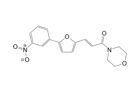 morpholine, 4-[(2E)-3-[5-(3-nitrophenyl)-2-furanyl]-1-oxo-2-propenyl]-