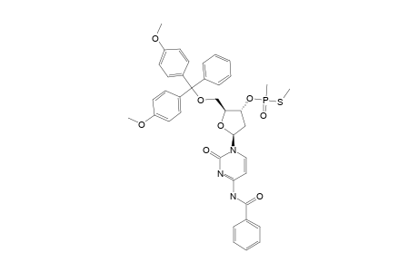 5'-O-DIMETHOXYTRITYL-N(4)-BENZOYL-2'-DEOXYCYTIDINE-3'-O-(S-METHYL-METHANEPHOSPHONOTHIOLATE)