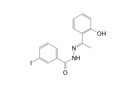 N'-[(E)-1-(2-hydroxyphenyl)ethylidene]-3-iodobenzohydrazide