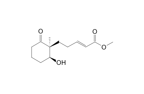 (E)-5-[(1S,2S)-2-hydroxy-1-methyl-6-oxocyclohexyl]-2-pentenoic acid methyl ester