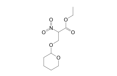 Propanoic acid, 2-nitro-3-[(tetrahydro-2H-pyran-2-yl)oxy]-, ethyl ester, (R*,S*)-(.+-.)-