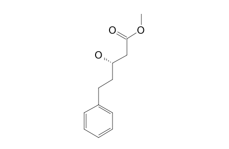 METHYL-(S)-3-HYDROXY-5-PHENYLPENTANOATE