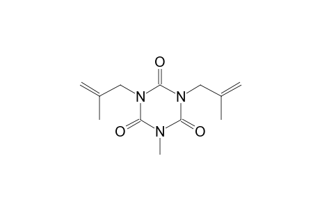 1,3-bis(2-Methyl-2-propenyl)-1,3,5-triazinane-2,4,6-trione, N-methyl-