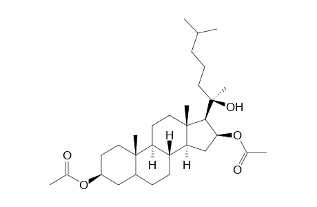 (20R)-3.beta.,16.beta.-Diacetoxycholestan-20-ol