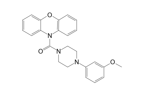 (4-(3-Methoxyphenyl)piperazin-1-yl)(10H-phenoxazin-10-yl)methanone