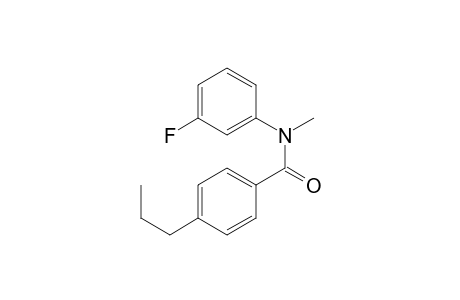 N-(3-Fluorophenyl)-N-methyl-4-propylbenzamide