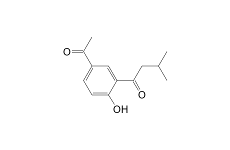 1-Butanone, 1-(5-acetyl-2-hydroxyphenyl)-3-methyl-