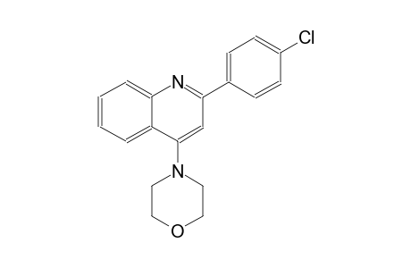 2-(4-chlorophenyl)-4-(4-morpholinyl)quinoline