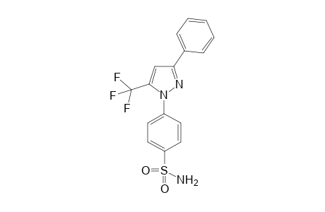 4-(3-phenyl-5-(trifluoromethyl)-1H-pyrazol-1-yl)benzenesulfonamide