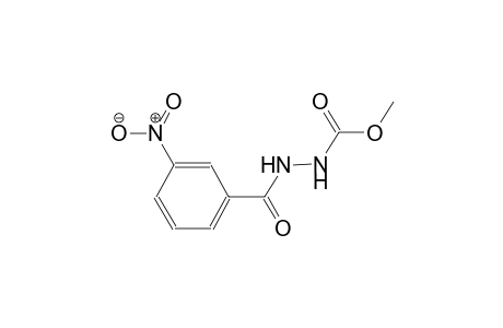 methyl 2-(3-nitrobenzoyl)hydrazinecarboxylate