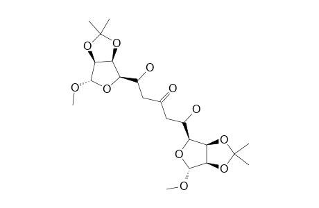 1,3-DI-C-(METHYL-2,3-O-ISOPROPYLIDENE-ALPHA-D-MANNO-PENTOFURANOSID-5-YL)-ACETONE