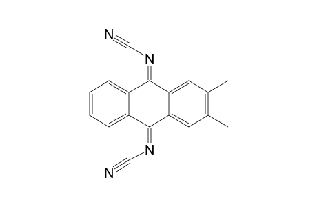 9,10-Anthraquinone diimine, N,N'-dicyano-2,3-dimethyl-