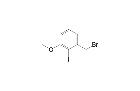 2-Iodo-3-methoxy-1-(bromomethyl)-benzene