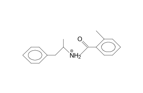 2-(2-Phenyl-isopropylamino)-2'-methyl-acetophenone cation